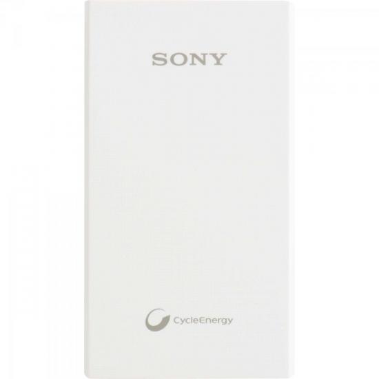 Carregador Portátil USB 5000mAh CP-V5A Branco SONY por 0,00 à vista no boleto/pix ou parcele em até 1x sem juros. Compre na loja Mundomax!