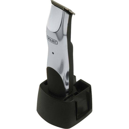 Aparador de Pelos Faciais Beard Rechargeable Trimmer Prata Bivolt WAHL por 0,00 à vista no boleto/pix ou parcele em até 1x sem juros. Compre na loja Mundomax!