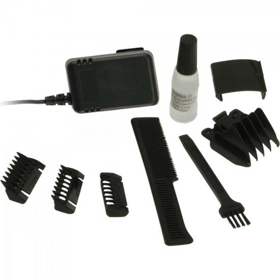 Aparador de Pelos Faciais Beard Rechargeable Trimmer Prata Bivolt WAHL por 0,00 à vista no boleto/pix ou parcele em até 1x sem juros. Compre na loja Mundomax!