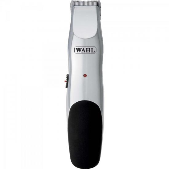 Aparador de Pelos Faciais Beard Rechargeable Trimmer Prata Bivolt WAHL por 0,00 à vista no boleto/pix ou parcele em até 1x sem juros. Compre na loja Mundomax!
