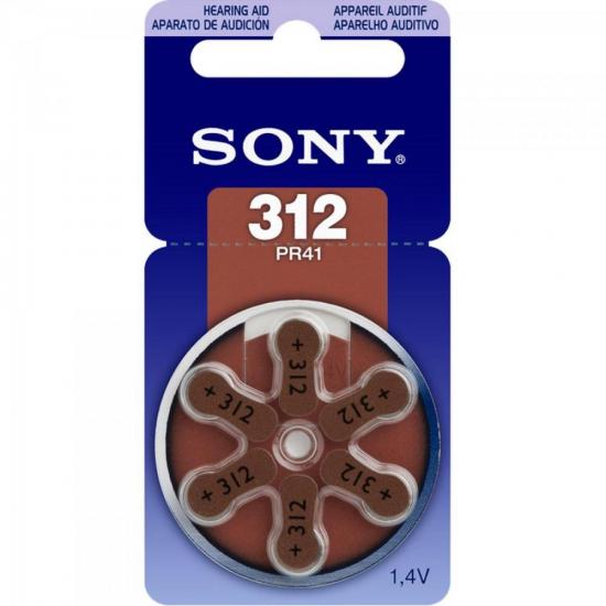 Pilha Auditiva 312 1,4V PR312 D6N SONY por 0,00 à vista no boleto/pix ou parcele em até 1x sem juros. Compre na loja Mundomax!