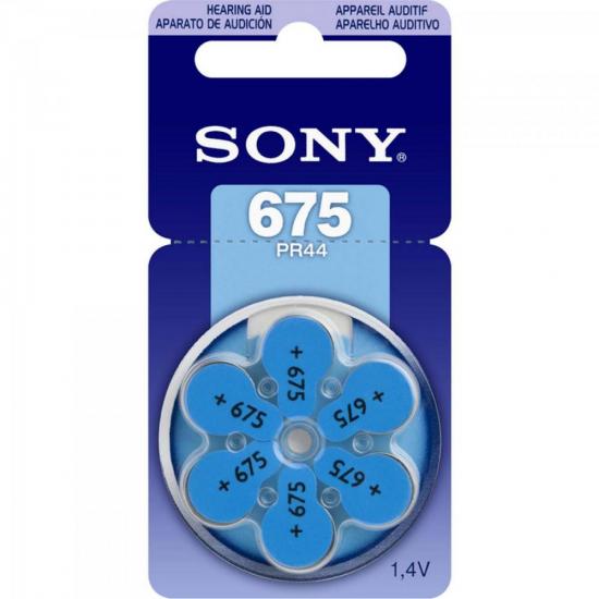 Pilha Auditiva 675 1,4V PR675 D6A SONY por 17,90 à vista no boleto/pix ou parcele em até 1x sem juros. Compre na loja Mundomax!