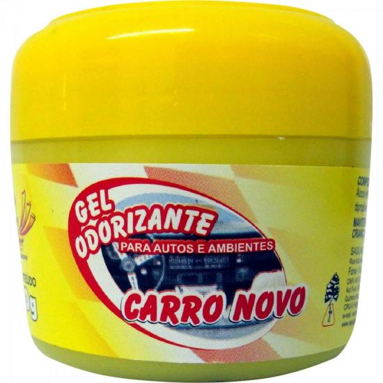 Gel Odorizador Automotivo Carro Novo 60g SUN CAR por 0,00 à vista no boleto/pix ou parcele em até 1x sem juros. Compre na loja Mundomax!