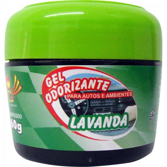 Gel Odorizador Automotivo Lavanda 60g SUN CAR por 0,00 à vista no boleto/pix ou parcele em até 1x sem juros. Compre na loja Mundomax!