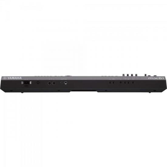 Teclado Yamaha MX61 BK Sintetizador Preto por 4.999,00 à vista no boleto/pix ou parcele em até 12x sem juros. Compre na loja Mundomax!