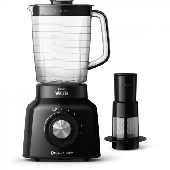 Liquidificador 5 Velocidades + Pulsar 220V PROBLEND RI2134/90 Preto por 0,00 à vista no boleto/pix ou parcele em até 1x sem juros. Compre na loja Mundomax!