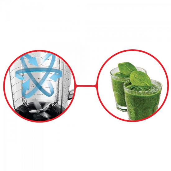 Liquidificador 5 Velocidades + Pulsar 220V PROBLEND RI2134/90 Preto por 0,00 à vista no boleto/pix ou parcele em até 1x sem juros. Compre na loja Mundomax!