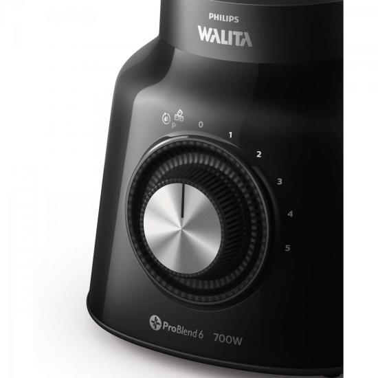 Liquidificador 5 Velocidades + Pulsar 220V PROBLEND RI2134/90 Preto por 0,00 à vista no boleto/pix ou parcele em até 1x sem juros. Compre na loja Mundomax!