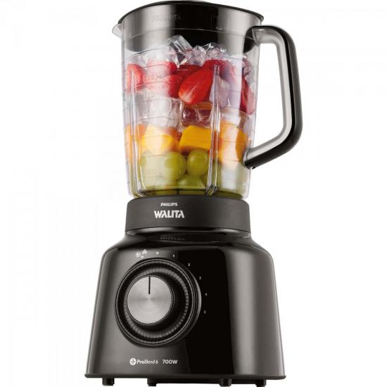 Liquidificador 5 Velocidades + Pulsar 127V PROBLEND RI2134/91 Preto por 0,00 à vista no boleto/pix ou parcele em até 1x sem juros. Compre na loja Mundomax!