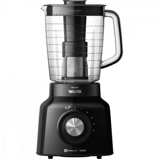 Liquidificador 5 Velocidades + Pulsar 127V PROBLEND RI2134/91 Preto por 0,00 à vista no boleto/pix ou parcele em até 1x sem juros. Compre na loja Mundomax!