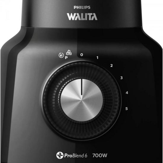 Liquidificador 5 Velocidades + Pulsar 127V PROBLEND RI2134/91 Preto por 0,00 à vista no boleto/pix ou parcele em até 1x sem juros. Compre na loja Mundomax!