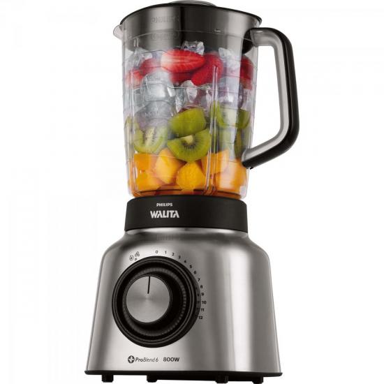Liquidificador ProBlend Duravita Inox RI2137 220V PHILIPS WALITA por 0,00 à vista no boleto/pix ou parcele em até 1x sem juros. Compre na loja Mundomax!