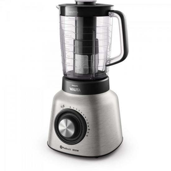 Liquidificador ProBlend Duravita Inox RI2137 220V PHILIPS WALITA por 0,00 à vista no boleto/pix ou parcele em até 1x sem juros. Compre na loja Mundomax!