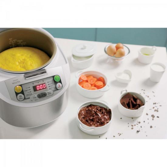 Multicooker Daily Collection RI3237/7 Branca/Cinza 127V PHILIPS WALITA por 0,00 à vista no boleto/pix ou parcele em até 1x sem juros. Compre na loja Mundomax!