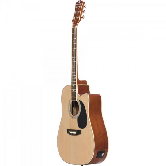 Violão Harmonics GE-30 Eletroacústico Aço Folk Natural por 819,99 à vista no boleto/pix ou parcele em até 10x sem juros. Compre na loja Mundomax!