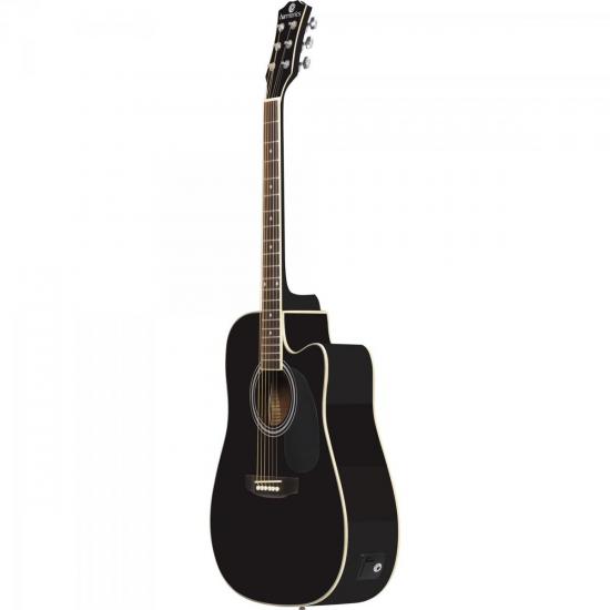 Violão Harmonics GE-30 Eletroacústico Aço Folk Preto por 925,00 à vista no boleto/pix ou parcele em até 10x sem juros. Compre na loja Mundomax!