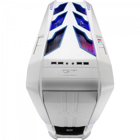 Gabinete Gamer Full Tower GT-S EN52179 Branco AEROCOOL por 1.195,90 à vista no boleto/pix ou parcele em até 12x sem juros. Compre na loja Mundomax!