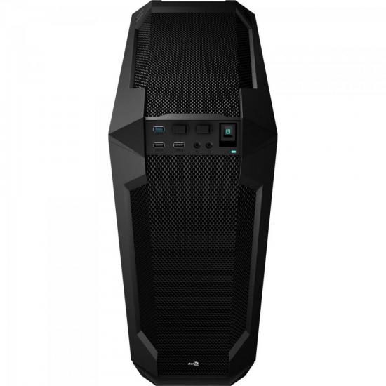 Gabinete Gamer Mid Tower LS-5200 EN58317 Preto AEROCOOL por 0,00 à vista no boleto/pix ou parcele em até 1x sem juros. Compre na loja Mundomax!