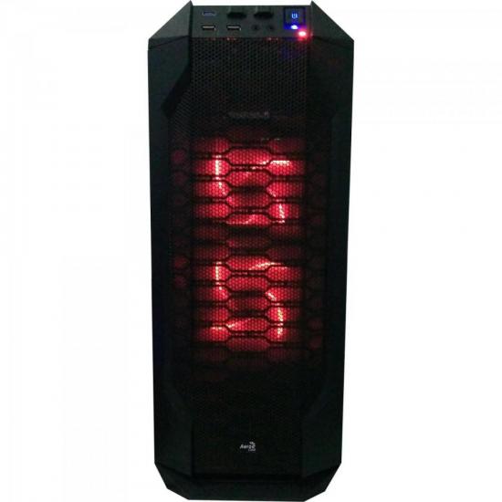 Gabinete Gamer Mid Tower LS-5200 EN58317 Preto AEROCOOL por 0,00 à vista no boleto/pix ou parcele em até 1x sem juros. Compre na loja Mundomax!