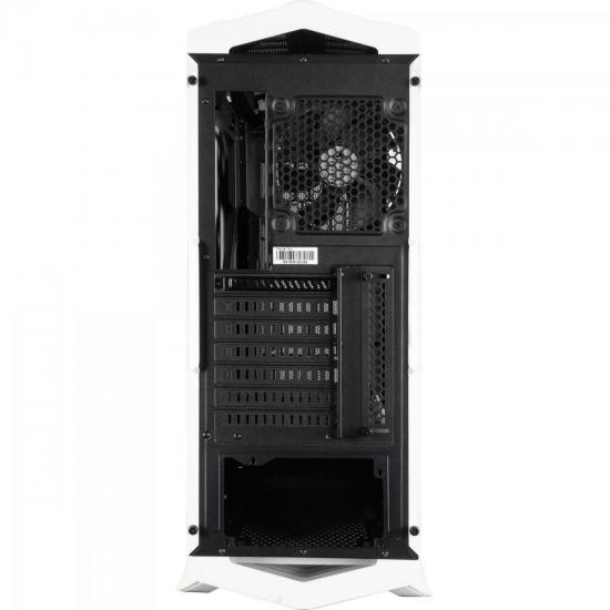 Gabinete Gamer Mid Tower PROJECT 7 EN58300 Branco AEROCOOL por 563,90 à vista no boleto/pix ou parcele em até 10x sem juros. Compre na loja Mundomax!