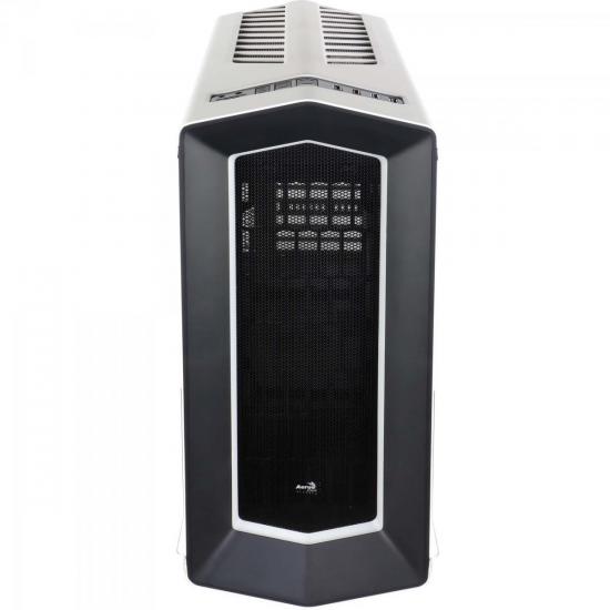 Gabinete Gamer Mid Tower PROJECT 7 EN58300 Branco AEROCOOL por 563,90 à vista no boleto/pix ou parcele em até 10x sem juros. Compre na loja Mundomax!