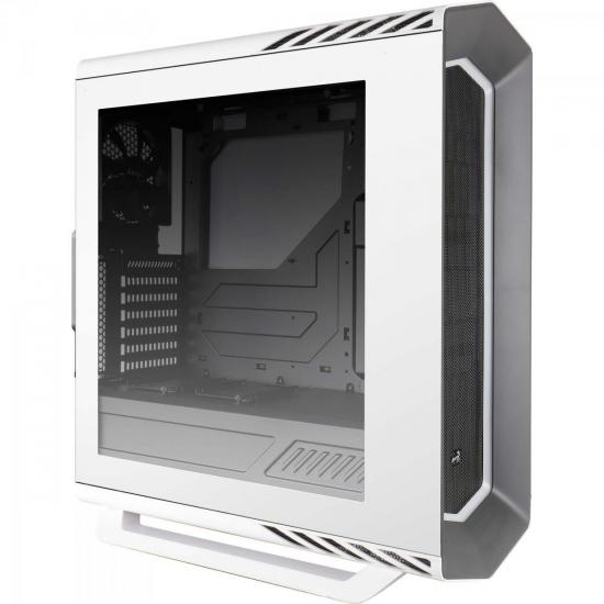Gabinete Gamer Mid Tower PROJECT 7 EN58300 Branco AEROCOOL por 563,90 à vista no boleto/pix ou parcele em até 10x sem juros. Compre na loja Mundomax!