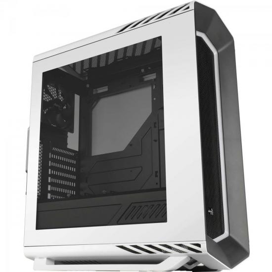 Gabinete Gamer Mid Tower PROJECT 7 EN58300 Branco AEROCOOL por 563,90 à vista no boleto/pix ou parcele em até 10x sem juros. Compre na loja Mundomax!