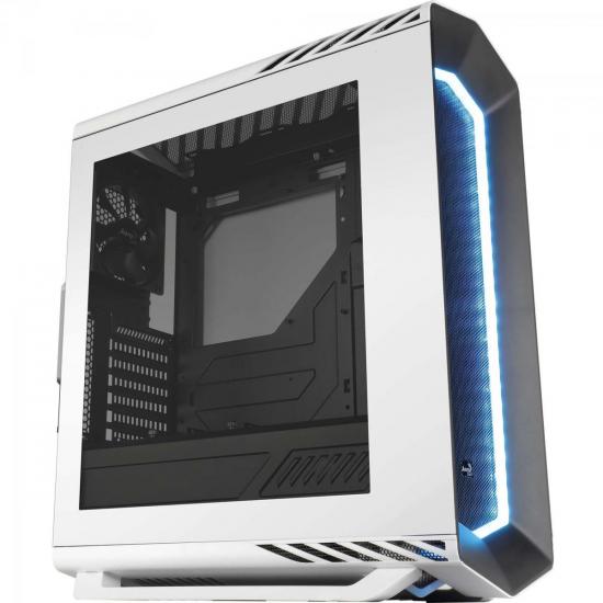 Gabinete Gamer Mid Tower PROJECT 7 EN58300 Branco AEROCOOL por 563,90 à vista no boleto/pix ou parcele em até 10x sem juros. Compre na loja Mundomax!