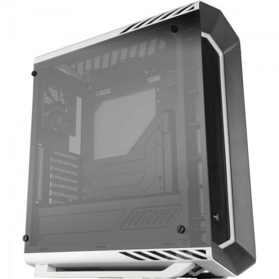 Gabinete Gamer Mid Tower Tempered Glass PROJECT 7 EN58362 Branco por 753,90 à vista no boleto/pix ou parcele em até 10x sem juros. Compre na loja Mundomax!
