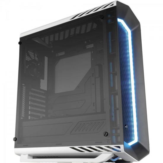 Gabinete Gamer Mid Tower Tempered Glass PROJECT 7 EN58362 Branco por 753,90 à vista no boleto/pix ou parcele em até 10x sem juros. Compre na loja Mundomax!