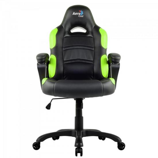 Cadeira Gamer Profissional AC80C EN55079 Preta/Verde AEROCOOL por 884,90 à vista no boleto/pix ou parcele em até 10x sem juros. Compre na loja Mundomax!