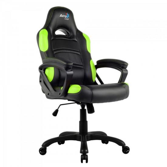 Cadeira Gamer Profissional AC80C EN55079 Preta/Verde AEROCOOL por 884,90 à vista no boleto/pix ou parcele em até 10x sem juros. Compre na loja Mundomax!