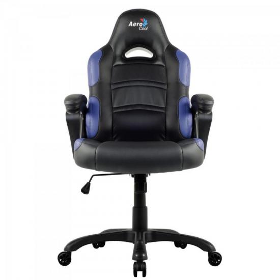 Cadeira Gamer Profissional AC80C EN54027 Preta/Azul AEROCOOL por 0,00 à vista no boleto/pix ou parcele em até 1x sem juros. Compre na loja Mundomax!
