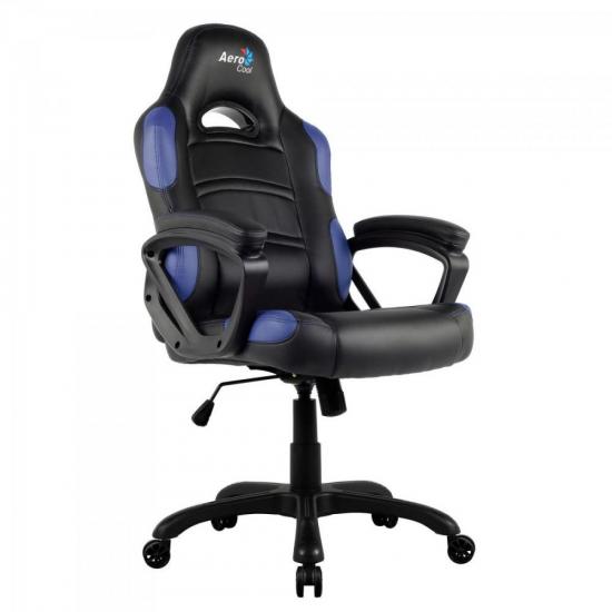 Cadeira Gamer Profissional AC80C EN54027 Preta/Azul AEROCOOL por 0,00 à vista no boleto/pix ou parcele em até 1x sem juros. Compre na loja Mundomax!
