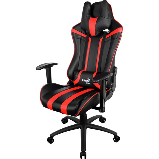 Cadeira Gamer Profissional AC120 EN59657 Preta/Vermelha AEROCOOL (62370)