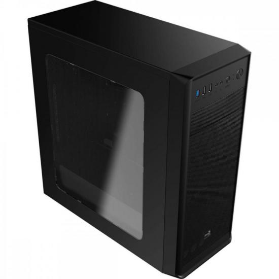 Gabinete Gamer Aerocool Mid Tower SI-5100 Preto Lateral Acrílico por 316,77 à vista no boleto/pix ou parcele em até 10x sem juros. Compre na loja Aerocool!