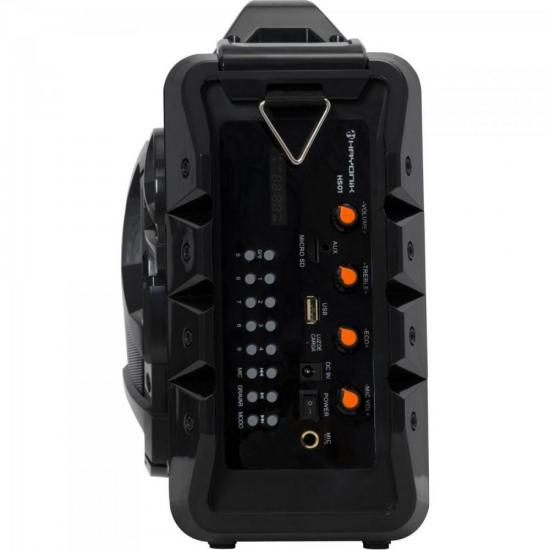 Caixa de Som Portátil 50W Bluetooth/MicroSD/USB/FM HS01 Preta HAYONIK por 0,00 à vista no boleto/pix ou parcele em até 1x sem juros. Compre na loja Mundomax!