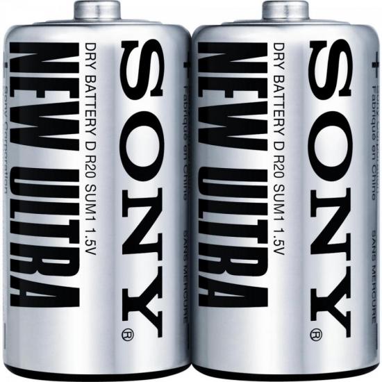 Pilha Zinco Carbono D ULTRA HEAVY DUTY SUM1-NUP2A/Z SONY por 62,90 à vista no boleto/pix ou parcele em até 2x sem juros. Compre na loja Mundomax!