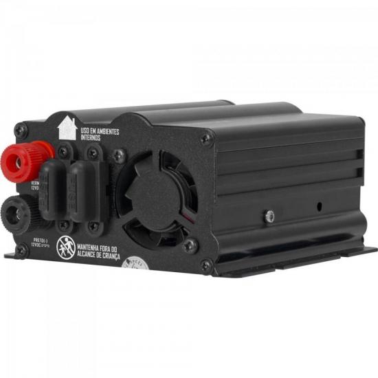 Inversor 150W 12VDC/127V Onda Modificada Cinza Escuro HAYONIK por 0,00 à vista no boleto/pix ou parcele em até 1x sem juros. Compre na loja Mundomax!