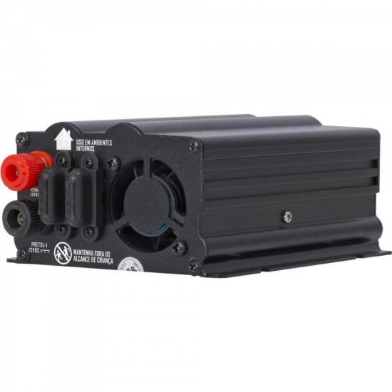 Inversor 300W 12VDC/127V Onda Modificada Cinza Escuro HAYONIK por 0,00 à vista no boleto/pix ou parcele em até 1x sem juros. Compre na loja Mundomax!