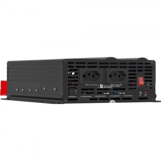 Inversor de Onda Modificada 1500W 12VDC/220V Cinza Escuro HAYONIK por 1.135,90 à vista no boleto/pix ou parcele em até 12x sem juros. Compre na loja Mundomax!