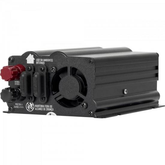 Inversor 300W 24VDC/127V Onda Modificada Cinza Escuro HAYONIK por 0,00 à vista no boleto/pix ou parcele em até 1x sem juros. Compre na loja Mundomax!