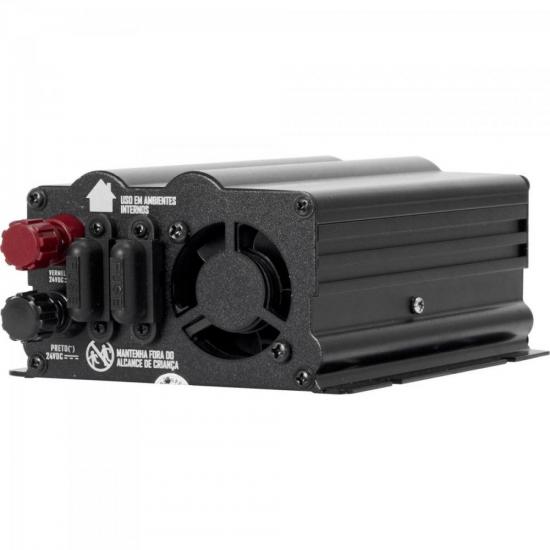 Inversor de Onda Modificada 500W 24VDC/127V Cinza Escuro HAYONIK por 0,00 à vista no boleto/pix ou parcele em até 1x sem juros. Compre na loja Mundomax!