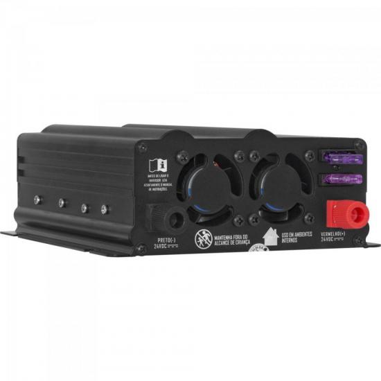 Inversor de Onda Modificada 800W 24VDC/127V Cinza Escuro Off Grid Hayoni por 736,90 à vista no boleto/pix ou parcele em até 10x sem juros. Compre na loja Mundomax!