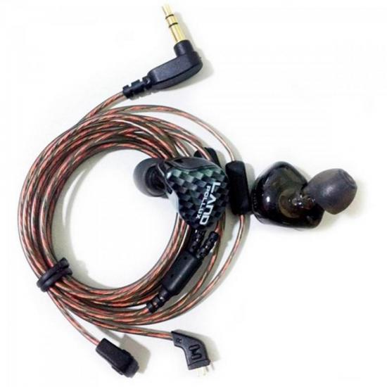 Fone de Ouvido Profissional Intra Auricular POLLUX ULTRA DRIVE Preto por 0,00 à vista no boleto/pix ou parcele em até 1x sem juros. Compre na loja Mundomax!