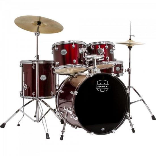 Bateria PRODIGY PDG5044TC Dark Red MAPEX por 0,00 à vista no boleto/pix ou parcele em até 1x sem juros. Compre na loja Mundomax!