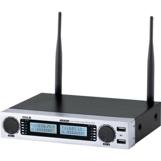 Microfone Sem Fio Duplo VLR502 Plus Vokal por 1.199,99 à vista no boleto/pix ou parcele em até 12x sem juros. Compre na loja Mundomax!