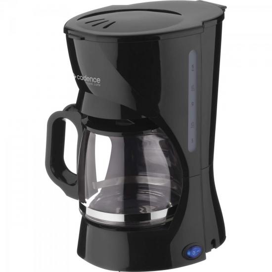 Cafeteira Elétrica CAF142 Royal Café 127V Preta CADENCE por 0,00 à vista no boleto/pix ou parcele em até 1x sem juros. Compre na loja Mundomax!