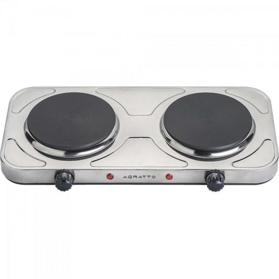 Fogão Elétrico de Mesa Agratto FM01 Cinza 127v por 149,00 à vista no boleto/pix ou parcele em até 5x sem juros. Compre na loja Mundomax!