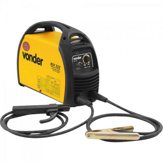 Retificador/Inversor Para Solda Elétrica Bivolt RIV222 Amarelo VONDER por 0,00 à vista no boleto/pix ou parcele em até 1x sem juros. Compre na loja Mundomax!